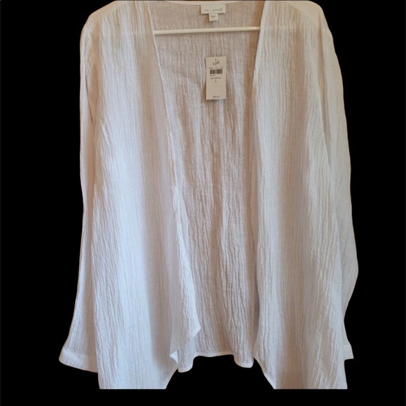 J. Jill Tops - New J Jill Linen Cardigan, Large